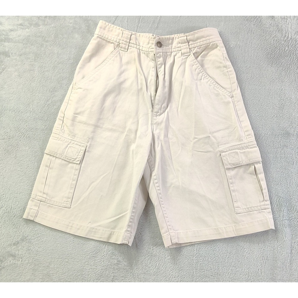 IZOD Cargo Shorts Boys Size 12 Khaki Cargo Shorts Chino